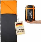 MOUNTREX Schlafsack - Kleines Packma&szlig; & Ultraleicht (700g) Sommer Deckenschlafsack -