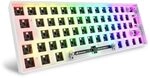 Sharkoon Skiller SGK50 S4 Gen2 Barebone, Wei&szlig;, 60% DE-Layout, Mechanische Gaming