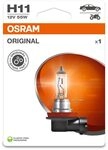 Osram ORIGINAL LINE 12V, H11, halogen headlight lamp, Single Blister (1 lamp)