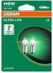 Osram ULTRA LIFE, H6W, Double Blister (2 lamps)