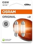 Osram ORIGINAL LINE 12V, C5W, Festoon, Signal lamp, Double Blister, (2 lamps)
