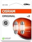 Osram ORIGINAL LINE 12V, C10W, halogen signal lamps, Festoon, Signal lamp, Double