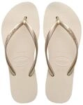 Havaianas HAV.Slim Flatform Unisex-Erwachsene Sandalen, Beige, 37/38 EU