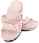 Aqua Speed Alicante Slipper Damen Rosa 03 Gr. 37 | Duo-Density Eva-Sohle &