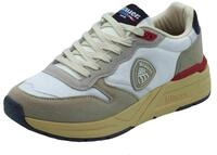 Blauer Herren-Sneakers S5ray02 Beige Wei&szlig;, Wei&szlig; Beige, 43 EU