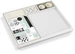 Hama Fotoalbum zum Selbstgestalten mit Zubeh&ouml;r (Scrapbook Album mit 32 wei&szlig;en