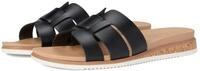 Skechers Desert KISS Low Peak Look, Damen Schiebe-Sandalen, Black,