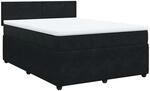 vidaXL Boxspringbett, Doppelbett mit Matratze Matratzenauflage, Bettgestell mit