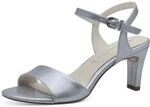 Tamaris Sandalette Damen Vegan Elegant blau,EU 37