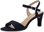 Tamaris Damen Sandalette mit Stilettoabsatz, blau, 38 EU