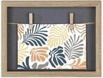 Hama Bilderrahmen Muro mit Kordel und Klammern Eiche 16,5x21,5 cm