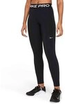 Nike Damen W Np 365 Tight Hose, Black/White, XXL EU