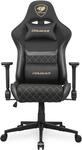 COUGAR Armor One V2 Gold F Gaming Stuhl, gewebte Stoffoberfl&auml;che, 4D klappbare