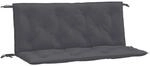 vidaXL Gartenbank Auflagen 2 STK., Gartenbank Auflage mit Hohlfasern,...