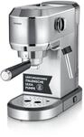 SEVERIN Espressomaschine "Newspresa", Siebtr&auml;germaschine, ULKA Pumpe mit 20 bar,