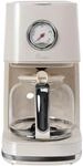 Kaffeemaschine Retro Style Nostalgia 150, Cremewei&szlig;, 900 Watt, 1,5 Liter, 4-12