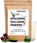 FAIRNATURAL&reg; Kollagen & Hyaluron Pulver mit Vitamin C [DEUTSCHE WEIDEHALTUNG] -