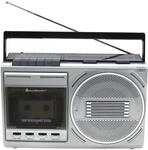Soundmaster RR20SI Retro Radiokassettenrekorder mit Bluetooth & USB-MP3...