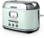 Muse Retro Toaster, 2 Scheiben, 6 Br&auml;unungsstufen, analoge Anzeige, beleuchtete
