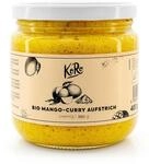 KoRo - Bio Mango-Curry Aufstrich 380 g - Vegan - Ohne Zuckerzusatz* - Mit