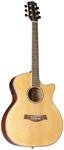Red Hill CF-720C EQ Westerngitarre, Akustik-Gitarre mit Tonabnehmer,