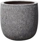 Dehner Pflanztopf Lava, rund, &Oslash; 35 cm (&Oslash; innen 27 cm), H&ouml;he 35 cm, Polystone,