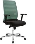 Topstar B&uuml;rostuhl AirPoint II, AP39TW2MT0CX5 Kunststoff gr&uuml;n, Gestell chrom