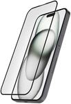 Hama Handy Schutzglas D3O f&uuml;r iPhone 15 (Displayschutz bruchsicher,