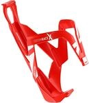 Elite Custom Race X Flaschenhalter &ndash; Rot Gl&auml;nzend mit wei&szlig;er Grafik &ndash; Leicht