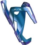 Elite Vico Glam Flaschenhalter &ndash; Metal Blau Wei&szlig;es Grafikdesign &ndash; Carbon