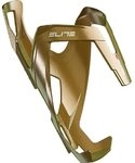 Elite Vico Glam Flaschenhalter &ndash; Metal Gold Wei&szlig;es Grafikdesign &ndash; Carbon
