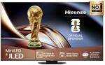 Hisense 75U8Q Fernseher, 75 Zoll (189cm), 4K UHD ULED, Smart TV, 165Hz Game Mode