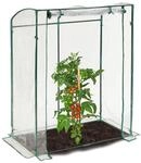 Relaxdays Tomatengew&auml;chshaus, PVC-Folie, HBT: 170 x 130 x 75 cm, begehbares