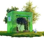 GARMIO&reg; Foliengew&auml;chshaus Tomatengew&auml;chshaus CUTRO Winterfest, 200x77x169 cm,