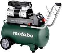 metabo Kompressor Basic 270-50 OF Silent - 50L Kessel, 10 bar Druck, 130 l/min