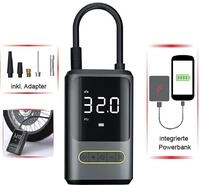IWH 019703 Akku-Kompressor 10 bar mit Powerbank-Funktion