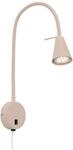 BRILONER - LED Leselampe mit Schalter am Geh&auml;use, schwenkbar, GU10 4,7W 400lm,
