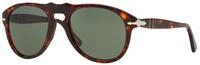 Persol Unisex Icons Sonnenbrille, Braun (Gestell: Havana Glas: Grey 24/31), Medium