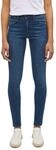 MUSTANG Damen Jeans Shelby Skinny Fit - Blau - Blue Denim W24-W34 Stretch,