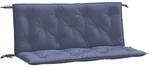 vidaXL Gartenbank Auflagen 2 STK., Gartenbank Auflage mit Hohlfasern,...