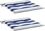 vidaXL Gartenstuhl Kissen 2 STK., Kissen f&uuml;r Gartenm&ouml;bel Hocker Sofa,
