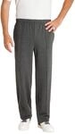 hajo Herren Freizeithose - Kurhose mit abgesteppter B&uuml;gelfalte, anthrazit Melange,