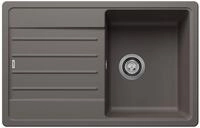 BLANCO LEGRA 45 S | Granitsp&uuml;le aus SILGRANIT vulkangrau | Einbauart: Einbau von