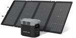 EcoFlow DELTA 2 tragbare Powerstation mit 220W Solar Panel, balkonkraftwerk mit