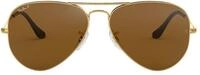 Ray Ban Unisex Sonnenbrille Aviator, Gr. Large (Herstellergr&ouml;&szlig;e: 58), Gold...