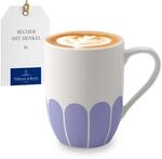 Villeroy & Boch - Fleur bleu Henkelbecher blau, Sp&uuml;lmaschinenfest,
