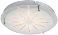 BRILLIANT Lampe Cathleen LED Wand- und Deckenleuchte 33cm chrom | 1x 15W LED