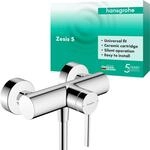 hansgrohe Zesis S - Duscharmatur Aufputz f&uuml;r 1 Verbraucher, Mischbatterie...