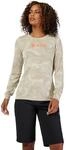 Fox Racing Damen Ranger TruDri Langarm-Mountainbike-Trikot, Cremefarben, Gr&ouml;&szlig;e L