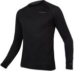 Endura Baabaa Blend Long Sleeve Base Layer Top X Large Black